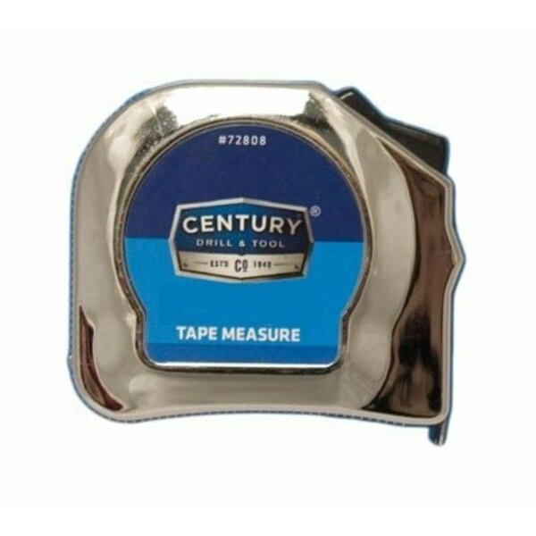 Century Drill & Tool Tapes 1/2x12 Chrome 72806